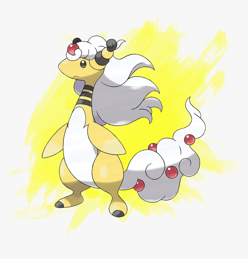 Ampharos And Mega Ampharos, HD Png Download