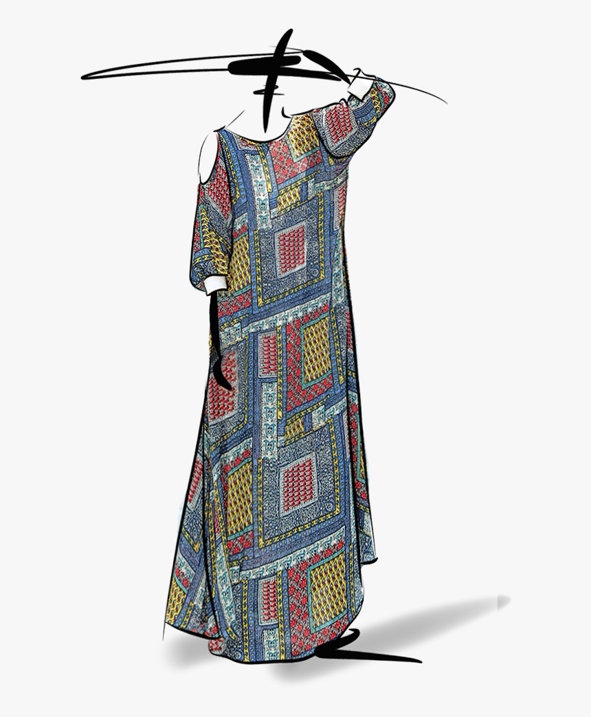 Verragee New Autumn Summer Bawting Sleeve Geometric - Patchwork, HD Png Download