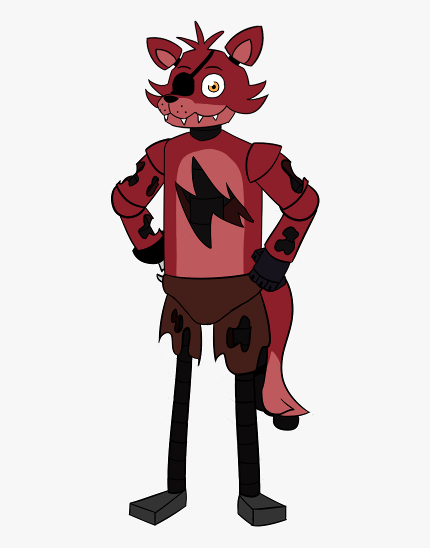 Foxy The Pirate By Richy Miner - Cartoon, HD Png Download