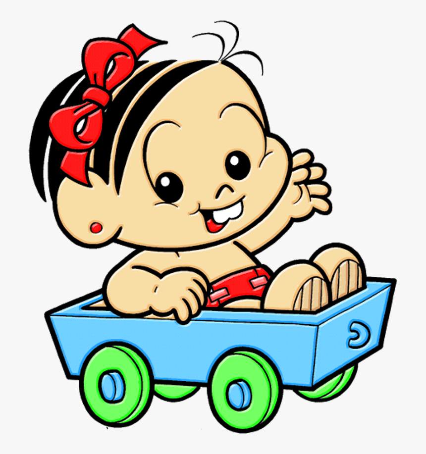Baby Monica - Turma Da Monica Bb, HD Png Download