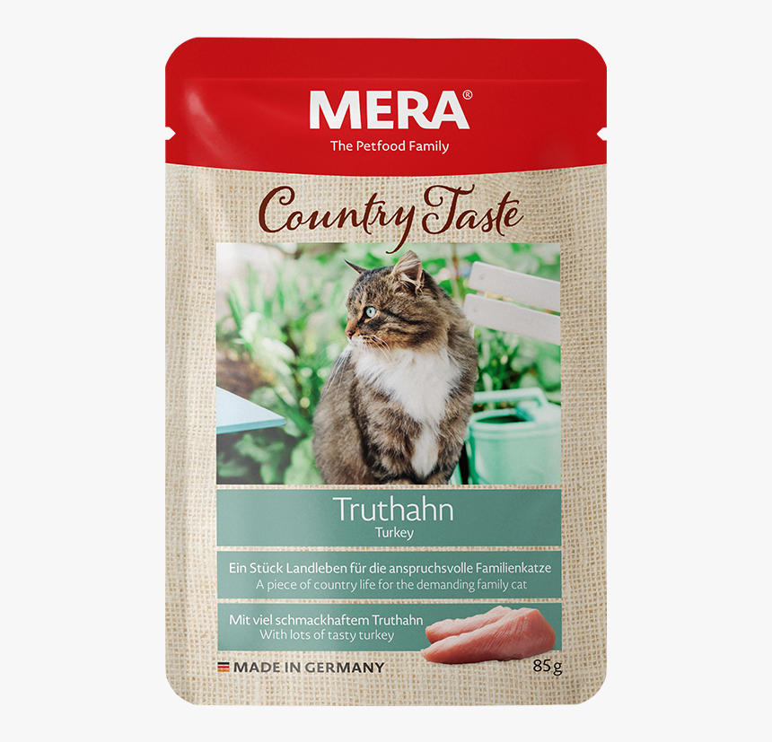 Cat Food Mera Country Taste Turkey Wet Food For The - Mera Country Nassfutter, HD Png Download