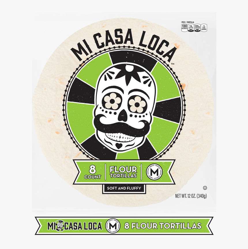 Flour Tortilla - Medium, HD Png Download