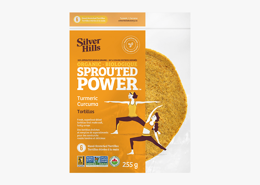 Silver Hills Sprouted Tortilla, HD Png Download