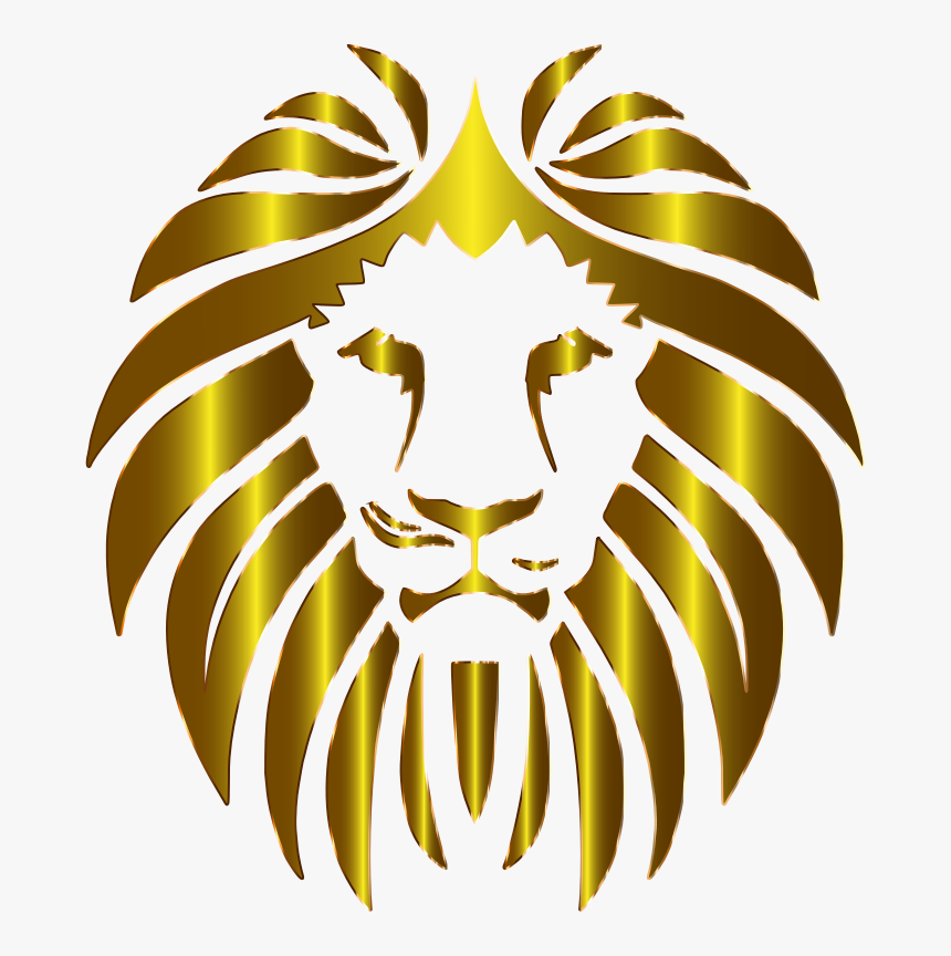 Prismatic Lion 10 No Background - Lion Face Vector Png, Transparent Png