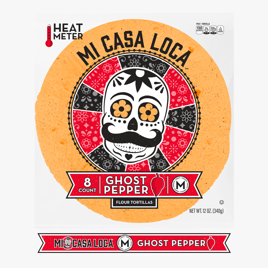 Ghost Pepper Tortilla, HD Png Download
