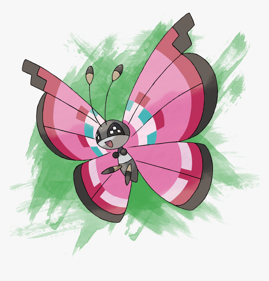 Vivillon Pokemon Go, HD Png Download