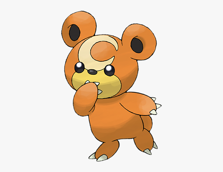 Pokémon Teddiursa - Pokemon Teddiursa, HD Png Download