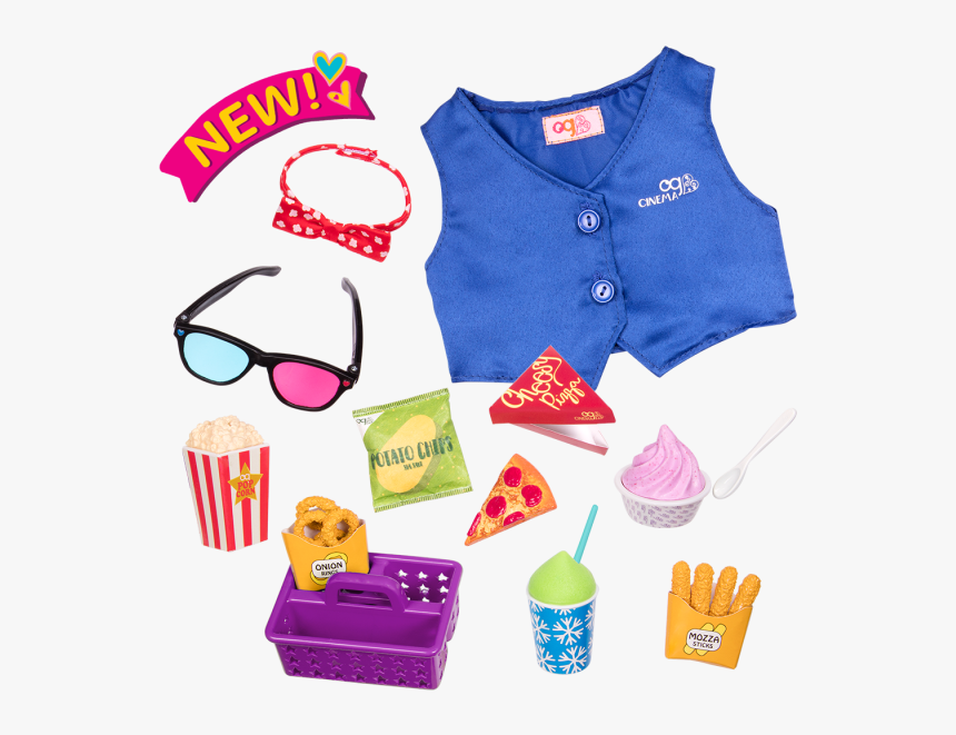 Cinema Snacks Movie Accessory For 18-inch Dolls - Our Generation New Dolls, HD Png Download