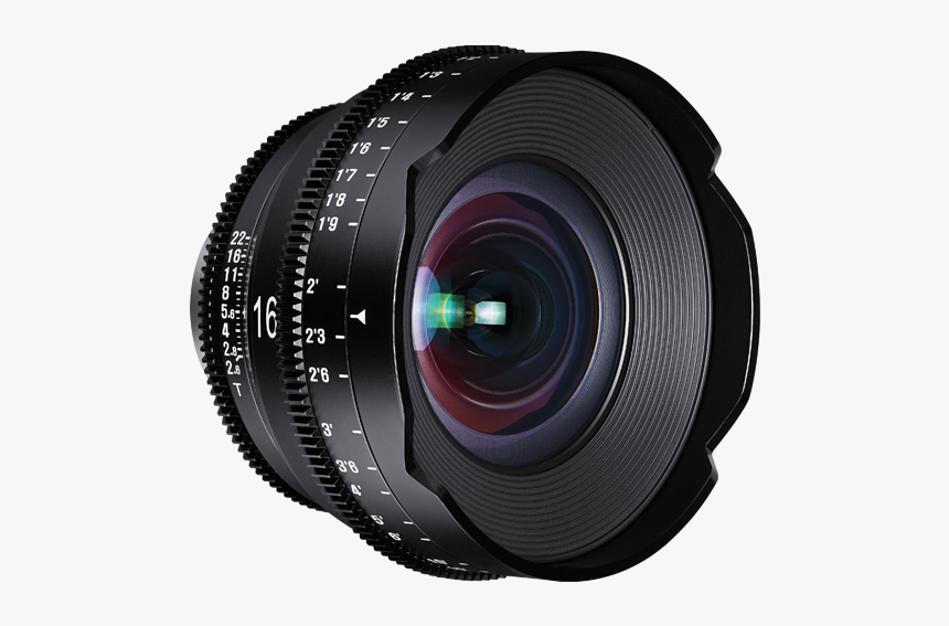 Rokinon Xeen 16mm T2.6 Professional Cine Lens For Canon, HD Png Download