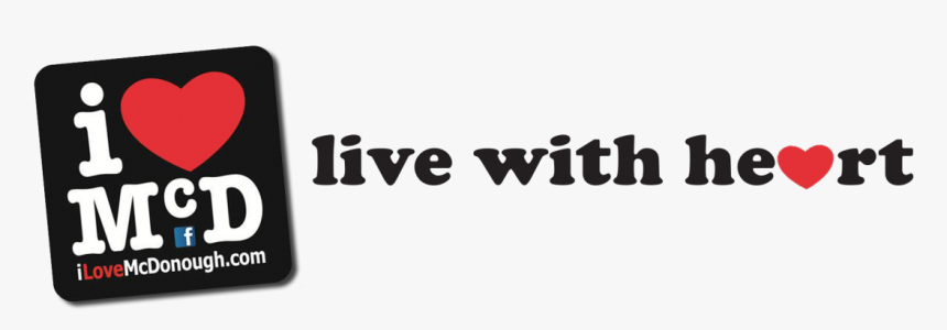 I Love Mcdonough - Black-and-white, HD Png Download