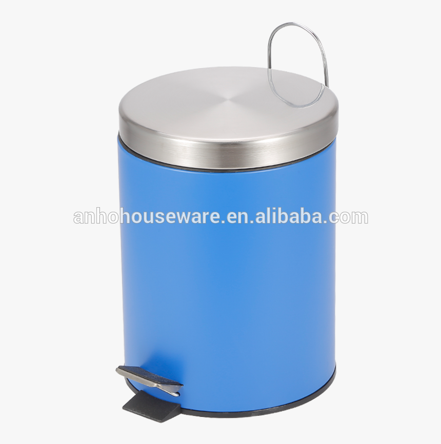 5l Recycling Household Foot Pedal Trash Can Waste Garbage - Drink, HD Png Download