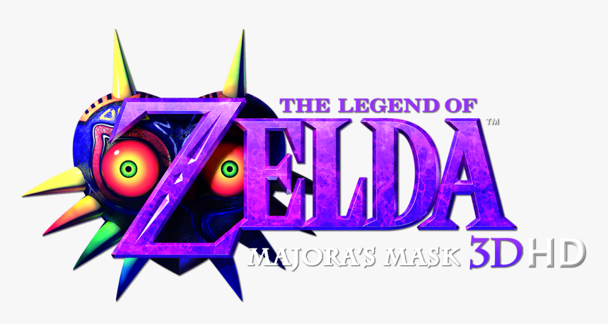 Legend Of Zelda Majora's Mask 3d Logo, HD Png Download
