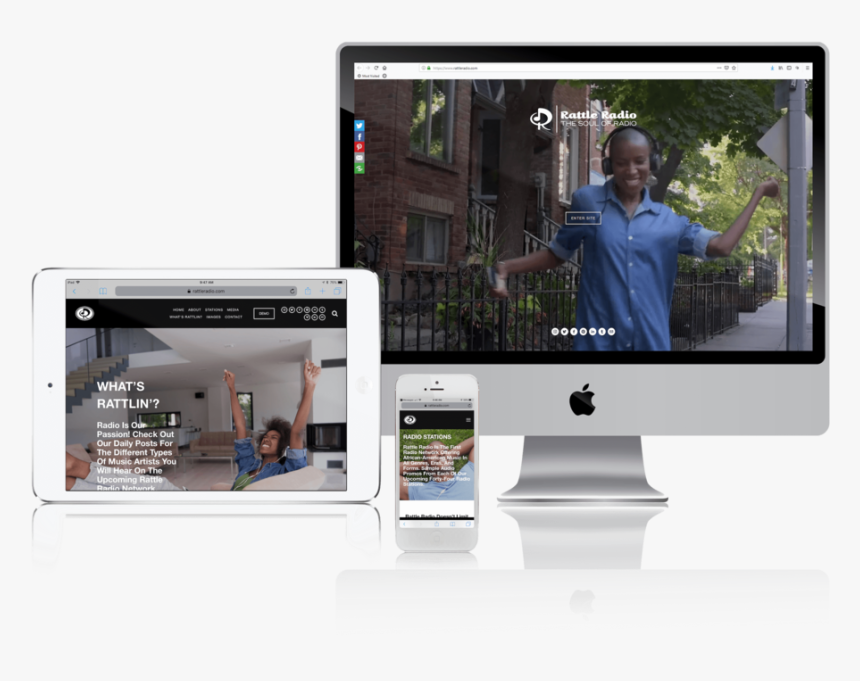 Squarespace For Digital Radio Websites - Squarespace Real Estate Website Examples, HD Png Download