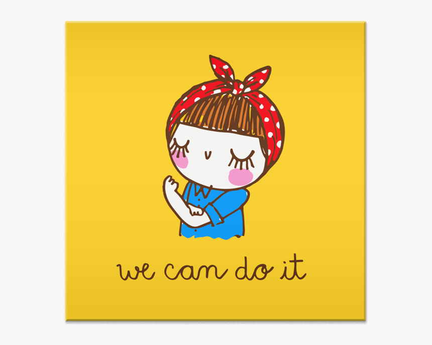 Azulejo We Can Do It De Júlia Limana - Feminist We Can Do, HD Png Download