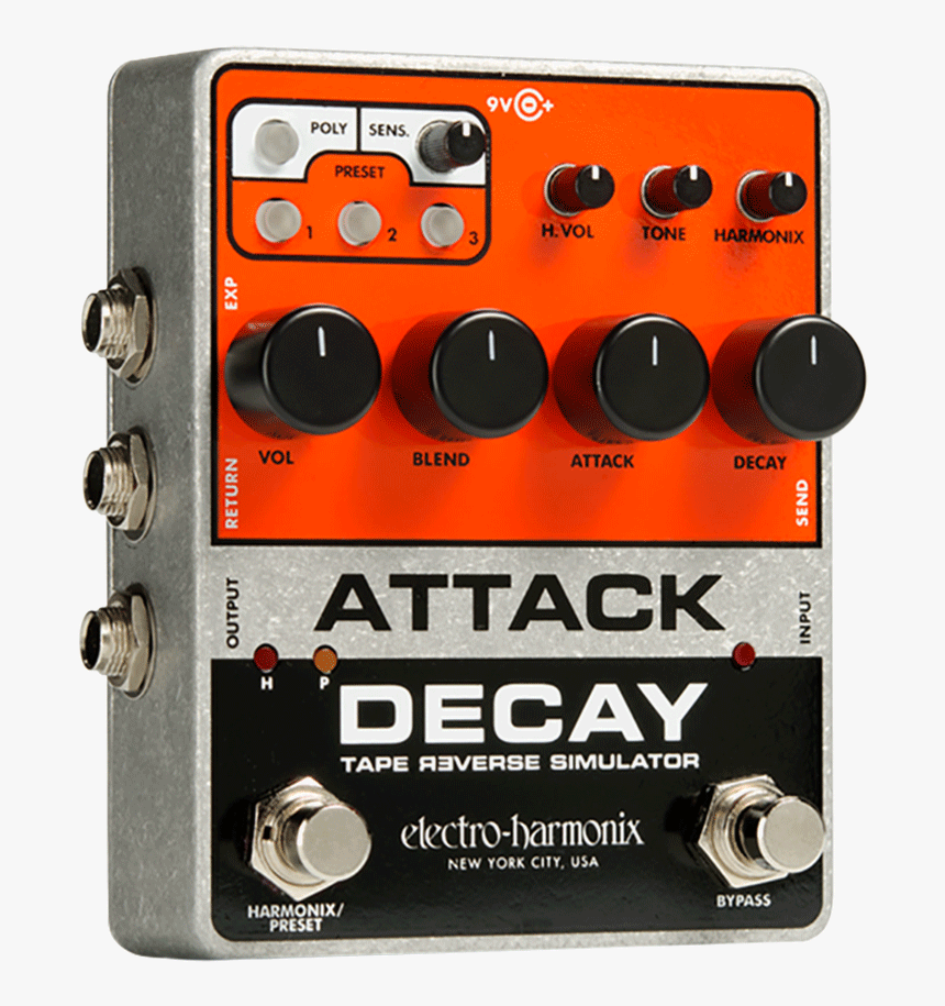 Electro Harmonix Attack Decay Tape, HD Png Download