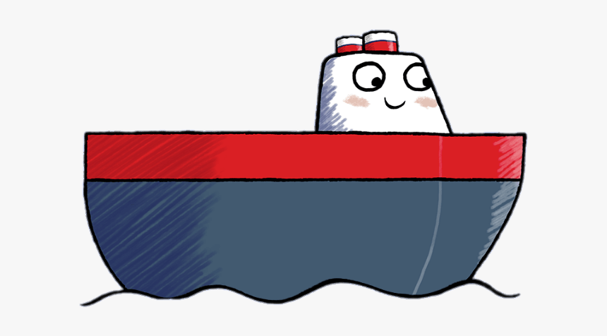 Pop The Ocean Liner Side View - Toot The Tiny Tugboat Transparent, HD Png Download