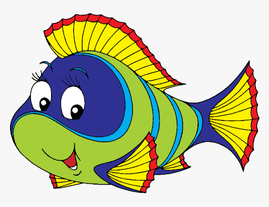 Ocean Fishing Clipart, Explore Pictures - Colorful Fish Clipart, HD Png Download