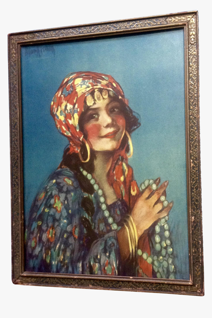 Transparent Women Gypsy - S Campbell Print, HD Png Download