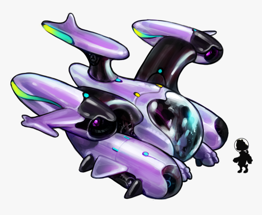 Spaceship - Illustration, HD Png Download