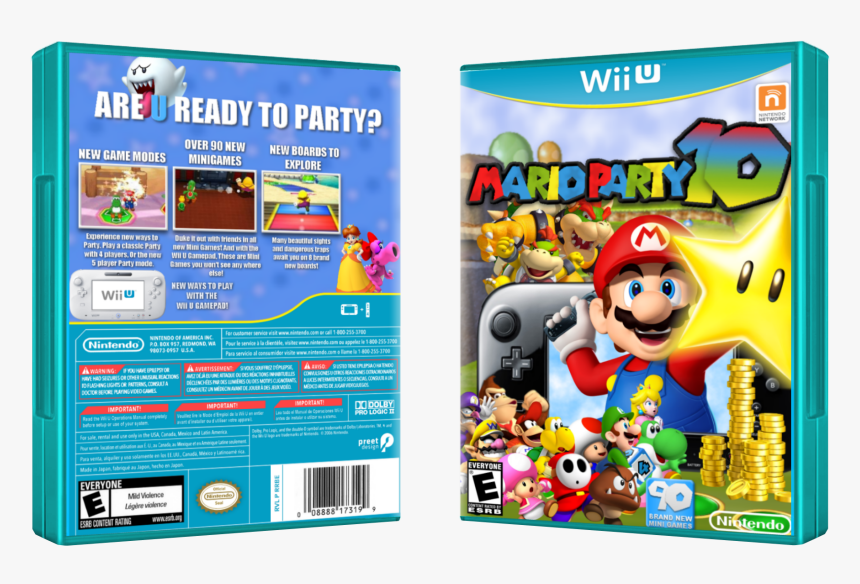 Mario Party 10 Box Cover - Sonic At The London 2012, HD Png Download