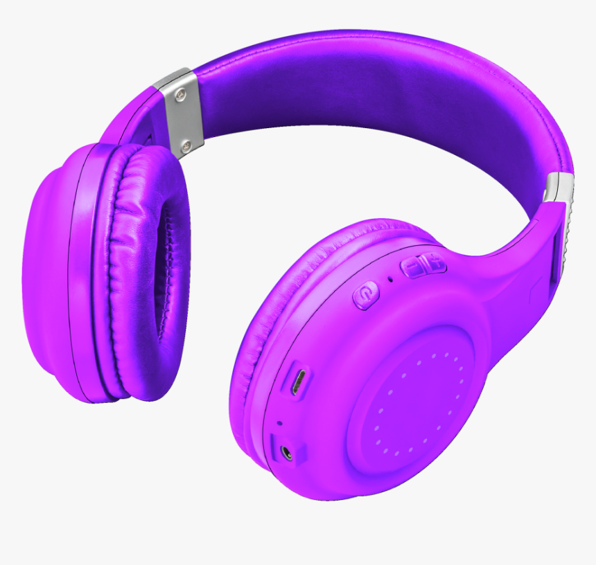 Dura Bluetooth Wireless Headphones - Słuchawki Nauszne Bezprzewodowe Różowe, HD Png Download