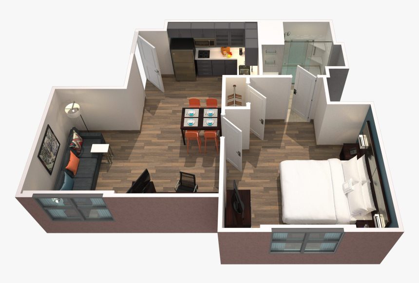 Residence Inn Washington Capitol Hill Navy Yard King - Interior Design, HD Png Download