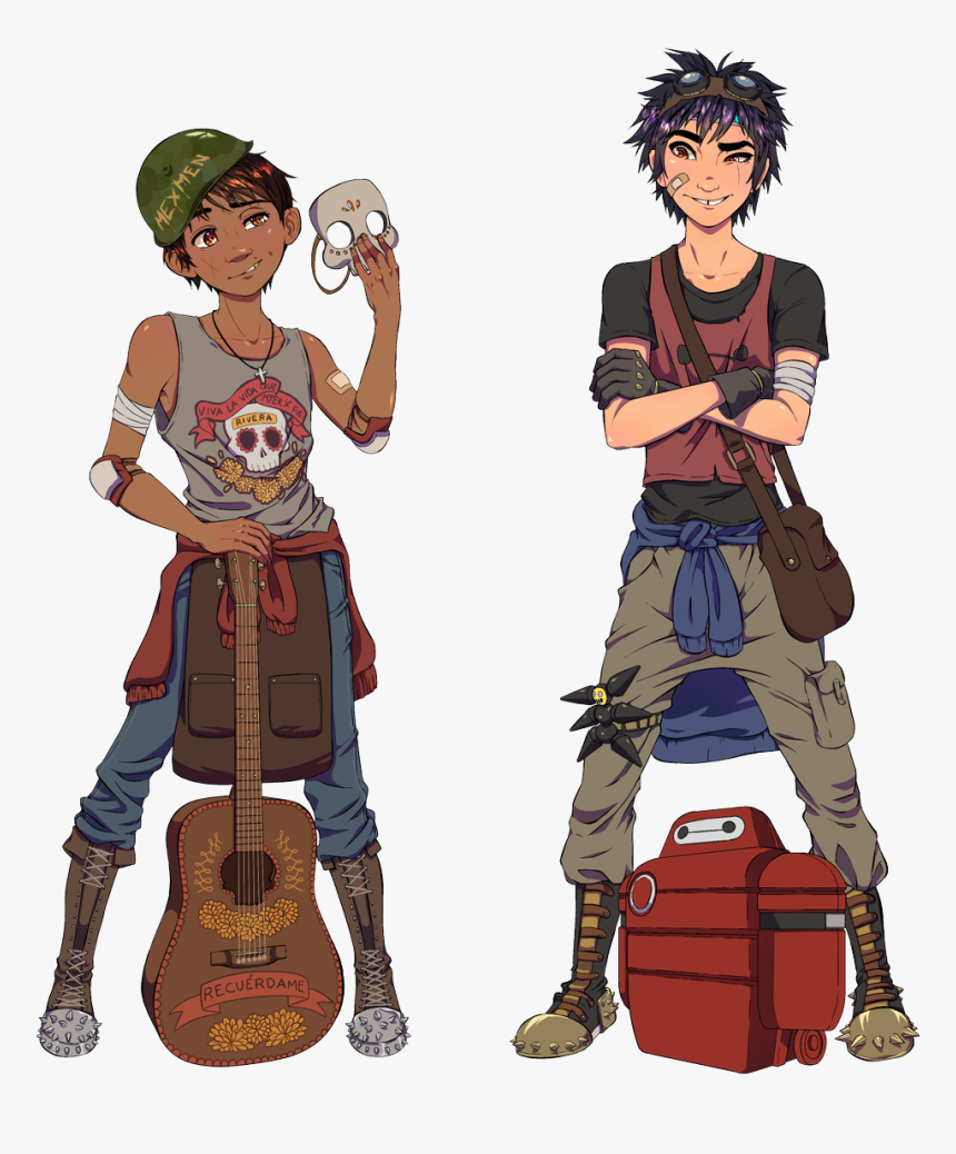 Hiro Hamada X Miguel Rivera, HD Png Download