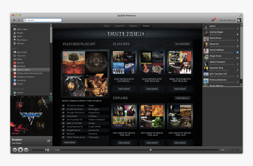 First Spotify App, HD Png Download