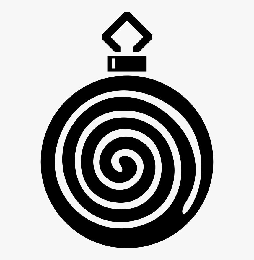 Simple Tree Bauble Silhouette - Purple Bauble Clipart, HD Png Download