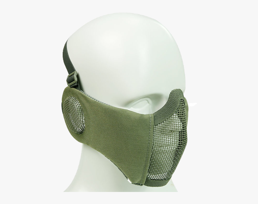 Bravo Airsoft Tactical Gear V4 Strike Metal Mesh Face - Airsoft Gittermaske Mit Ohrenschutz, HD Png Download