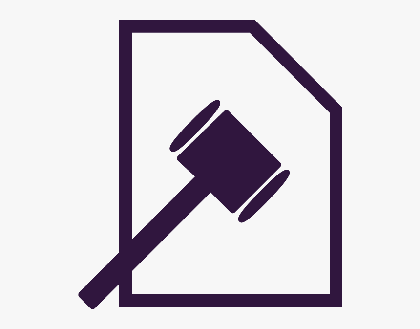 Law Icon Hammer Png Clipart , Png Download - Public Policy Clipart, Transparent Png