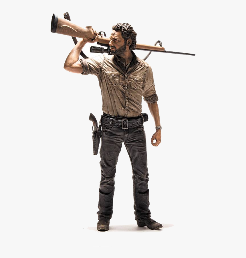 Mcfarlane The Walking Dead Rick Grimes Deluxe Figure - Walking Dead Action Figure, HD Png Download
