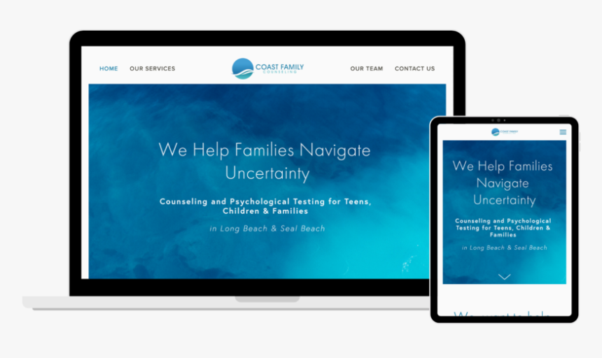 Coast Family Counseling - Mobile Device, HD Png Download