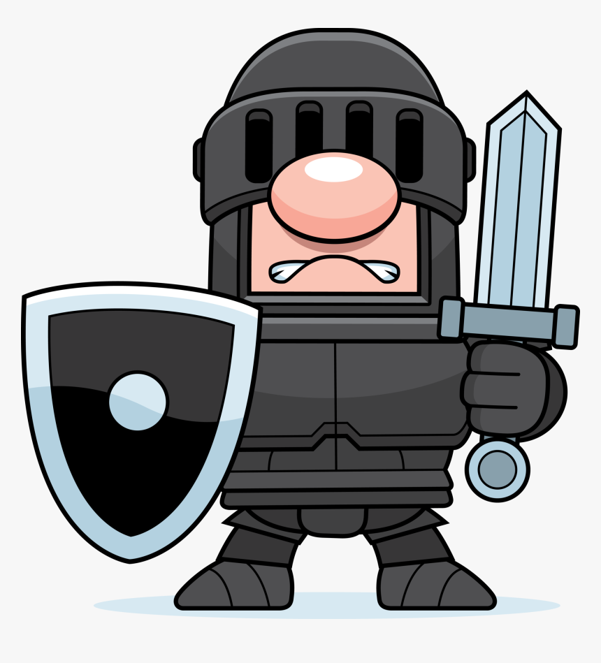 Freeuse Library Student Team Builds Javascript A Game - Cartoon Medieval Knight, HD Png Download