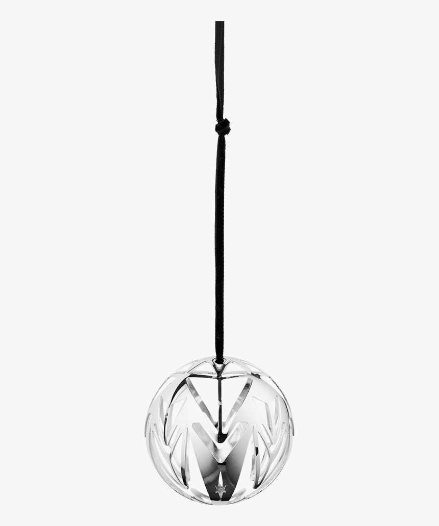 Christmas Ball Oe6 5 Cm Silver Plated Karen Blixen - Monochrome, HD Png Download