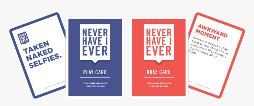 Never Have I Ever Party Game, HD Png Download