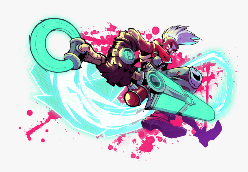 League Ekko Riot Forge, HD Png Download