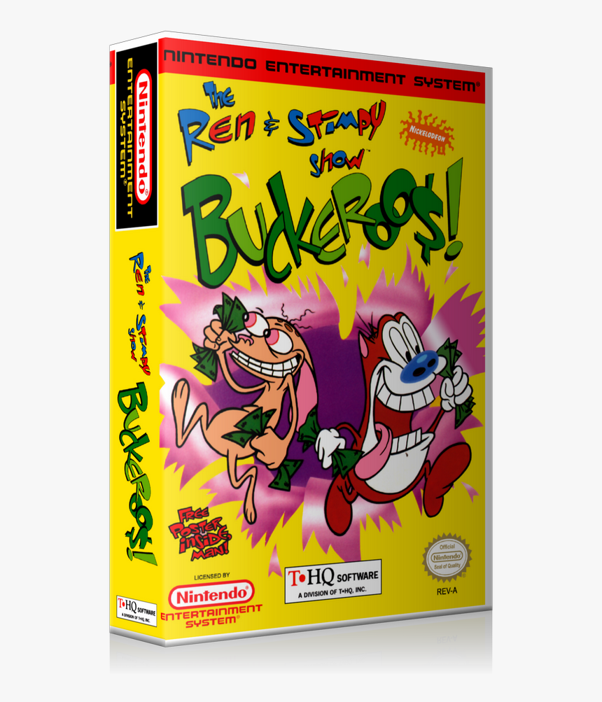 Ren & Stimpy Show Buckaroo $!, HD Png Download