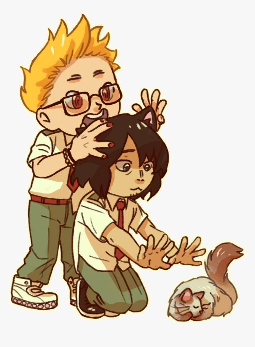 “aizawa’s Secondary Quirk Cat Localisation 
” - Cartoon, HD Png Download
