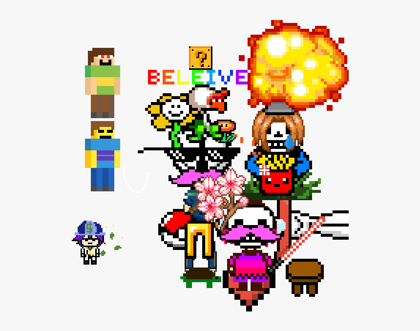 Pixel Gif Transparent Art, HD Png Download