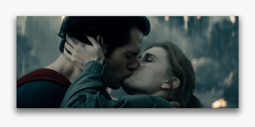 Man Of Steel Kiss, HD Png Download