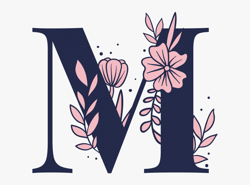 Transparent Flower Graphic Png - M Vector, Png Download