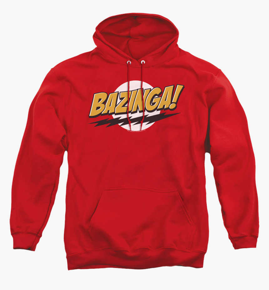 The Big Bang Theory Black Bazinga Sheldon Cooper Pullover - Hoodie Cobra Kai Never Die, HD Png Download