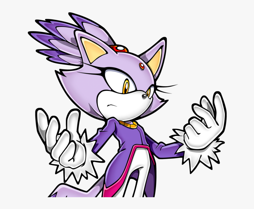 Blaze The Cat Rush, HD Png Download