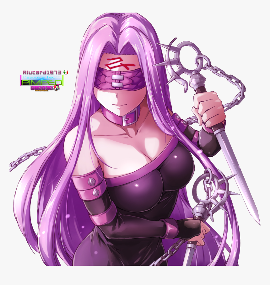 Png-rider - Rider Medusa Fan Art, Transparent Png