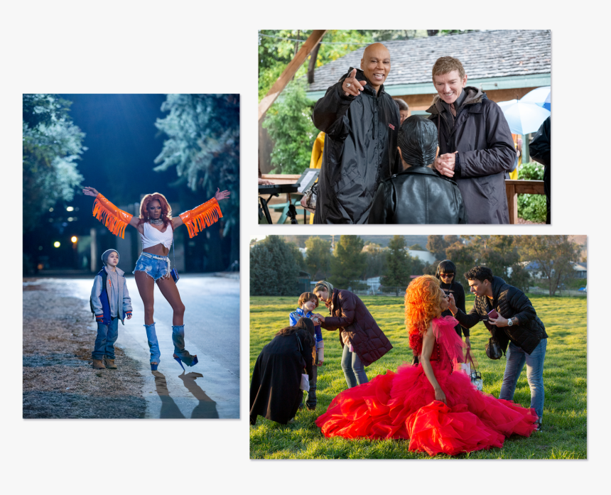 [​img] - Rupaul Aj And The Queen, HD Png Download