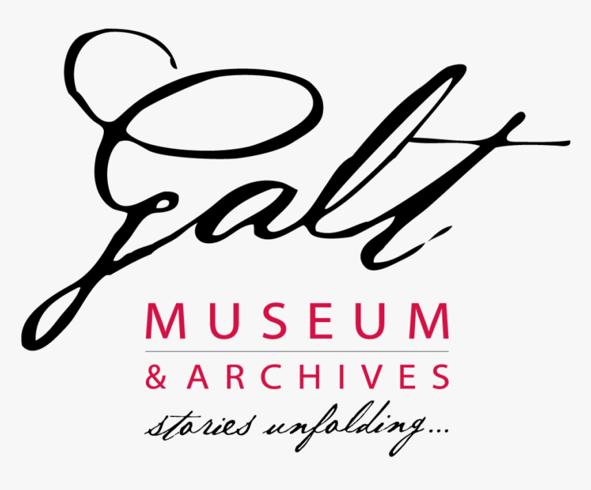 Galt Museum Logoartboard 1 - Galt Museum & Archives, HD Png Download