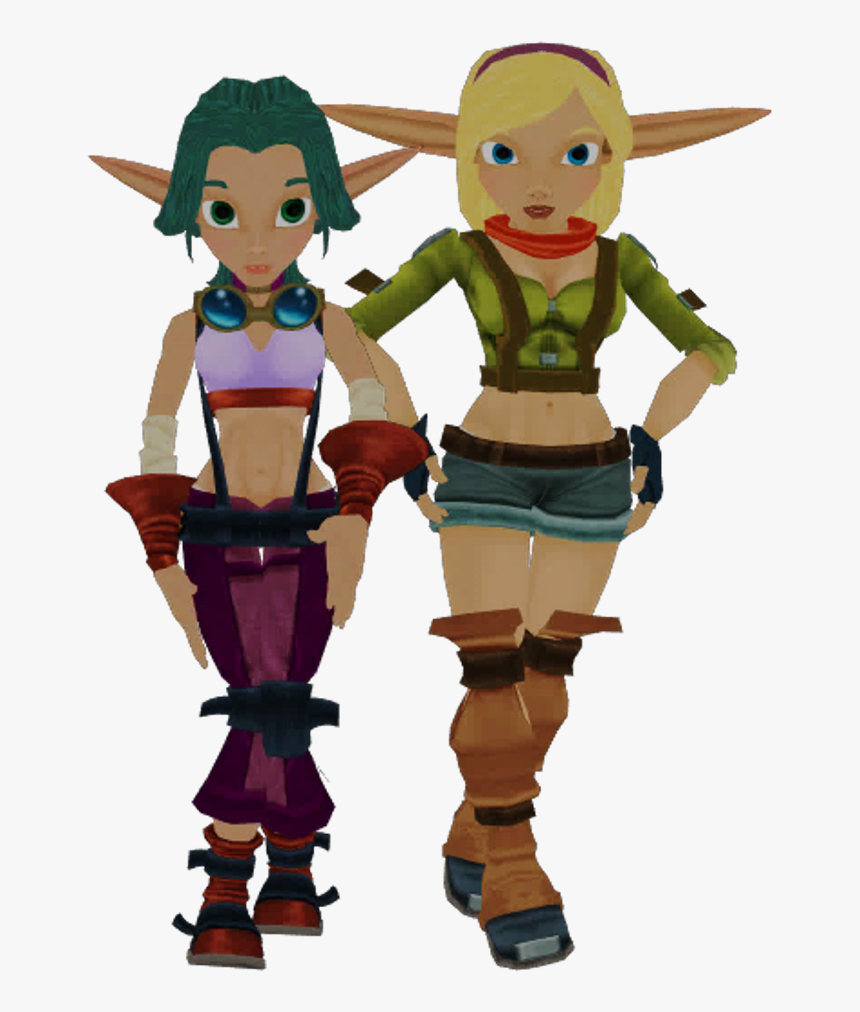 Keira Hagai And Tess Girl Power - Jak And Keira, HD Png Download