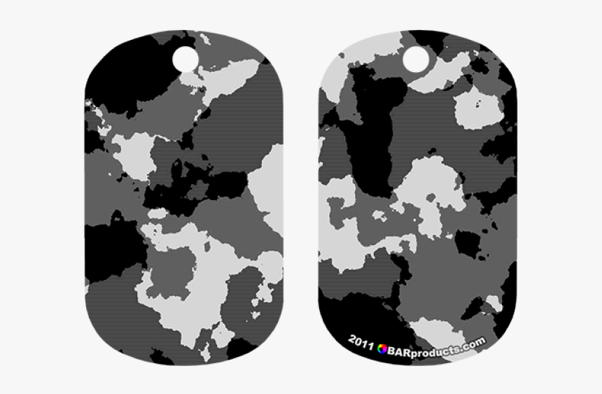 Camo Dog Tag Clipart, HD Png Download
