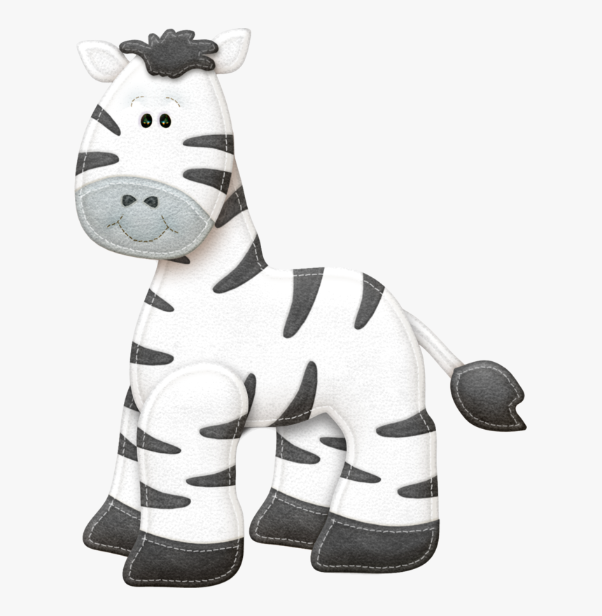 Clipart Zebra Baby Shower - Animal, HD Png Download